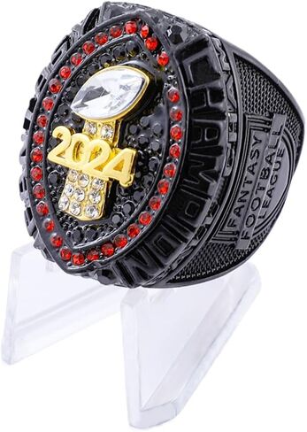 2024 Fantasy Football Championship Trophy Ring Award Prize Sports Winner FFL Champion Ring in Saudi Arabia
