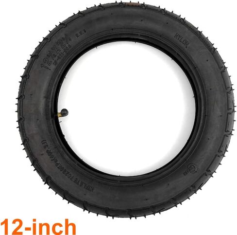 12 Inch Tire for Bicycle Wheel 12 1/2 x 2 1/4 Tyre and Tube for Small Electric Bike Wheel Diameter 30cm in Kuwait