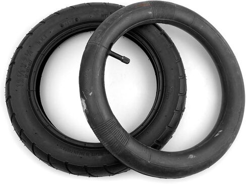 12 Inch Tire for Bicycle Wheel 12 1/2 x 2 1/4 Tyre and Tube for Small Electric Bike Wheel Diameter 30cm in Kuwait