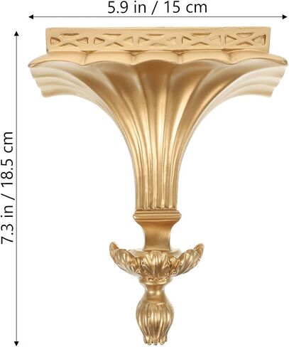 Garneck Wall Hanging Living Room Decorations Shelfs Storage Shelves European Floating Shelf Storage Holder Sundries Holder Living Room Storage Rack Hanging Board Sofa Wall Mount Resin in Saudi Arabia