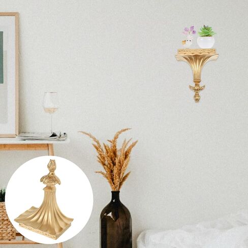 Garneck Wall Hanging Living Room Decorations Shelfs Storage Shelves European Floating Shelf Storage Holder Sundries Holder Living Room Storage Rack Hanging Board Sofa Wall Mount Resin in Saudi Arabia