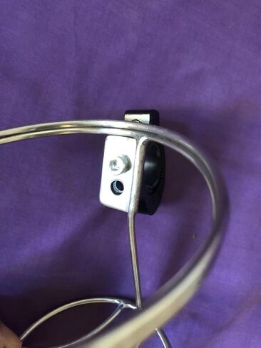 Stainless Bike Cup Holder -Handmade Bicycle Cup Holder for Any Bikes Handlebar Diameter of 22.2mm - Handlebar Cup Hold for Christmas,Birthday,Father's Day, Bike Accessories in Saudi Arabia