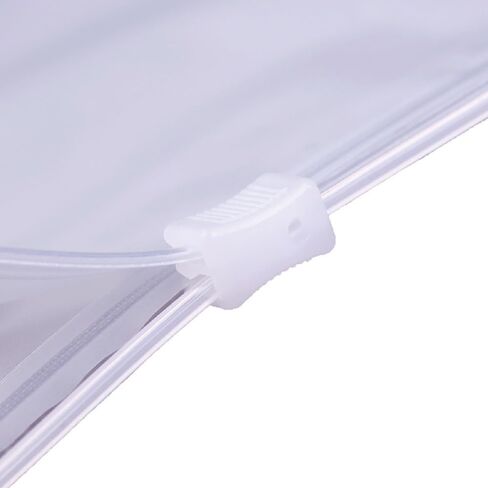 CPE Frosted Zip-Lock Bags: Versatile and Durable Zipper Strip Bags Storage Solutions for Organization and Travel,Clothes(160microns, Pack of 25 Pcs, 25x30cm) in Saudi Arabia