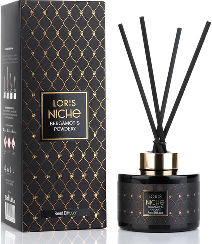 LORIS Niche Reed Diffuser, Home Fragrance, Odor Eliminator, Reed Diffusers for Home, Scent Diffuser, Room Decor, Smell Good for Home, Long Lasting 150ml/5,07fl oz (Aromatic Cinnamon) in Saudi Arabia