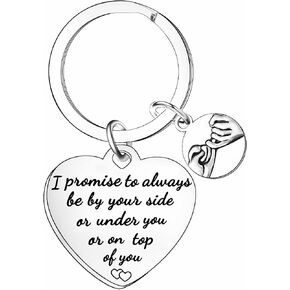 Nfyxcaz Gifts for Boyfriend Girlfriend Couples Keychain Lovers Anniversary Keyring Gift for Him Her Valentine's Day Gift for Husband Wife Christmas Birthday Gifts