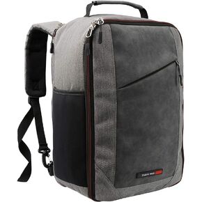 Manhattan XL 16x10x8 Backpack Usable as Underseat Carry on Luggage and Laptop Backpack (USB Blue)