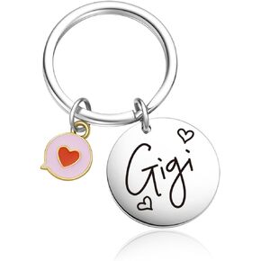 Gigi Appreciation Gift For Grandmother Keychain For Mimi Jewelry Nanna Grandma Keychain