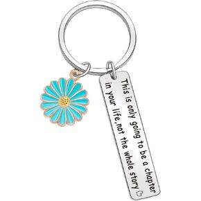 New Adventure Keyring Mental Health Awareness Gift New Life Jewelry Sister Gift