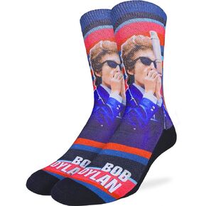 Good Luck Sock Men's Bob Dylan Socks, Adult
