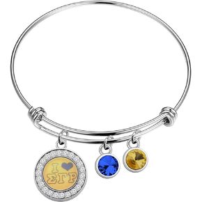 Sorority Bracelet 1922 Sorority Gift Charm Bracelet Gift for Her