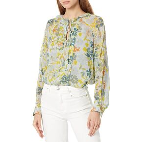 Joie Womens Women's Daisy Top in Cerulean Multi