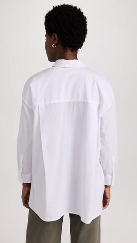 قميص Madewell النسائي The Signature Poplin كبير الحجم in Saudi Arabia