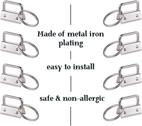 مجموعة مفاتيح ممسحة بحجم 3.81 سم من BCP 25set مع حلقة مفاتيح in Kuwait