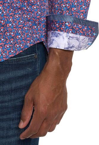 Robert Graham Men's Golden Horn L/S Woven Shirt in Saudi Arabia
