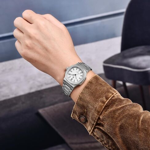 Pagani Design Men's Automatic Watch, Automatic Chronograph, Business Watch, Men's Stainless Steel Bracelet, Sapphire Watch, 100M Water Resistant, ST16 Automatic Movement in Saudi Arabia