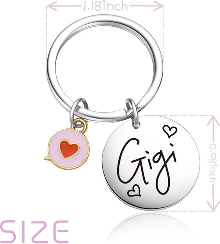 Gigi Appreciation Gift For Grandmother Keychain For Mimi Jewelry Nanna Grandma Keychain in Saudi Arabia