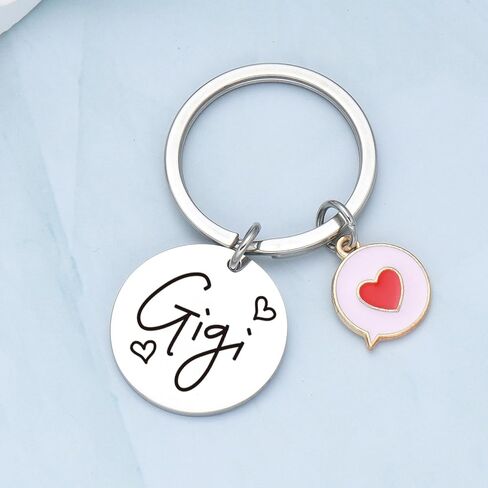 Gigi Appreciation Gift For Grandmother Keychain For Mimi Jewelry Nanna Grandma Keychain in Saudi Arabia