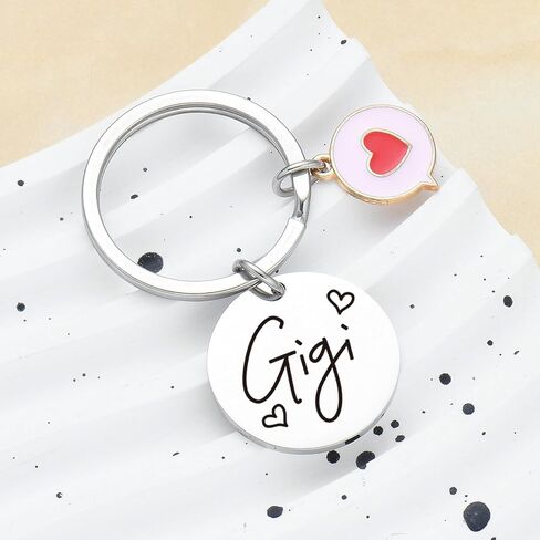 Gigi Appreciation Gift For Grandmother Keychain For Mimi Jewelry Nanna Grandma Keychain in Saudi Arabia