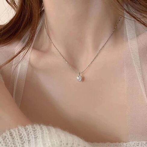 Heart Shaped Necklace Design Personalized Fashion Women's Gift Temperament in Saudi Arabia