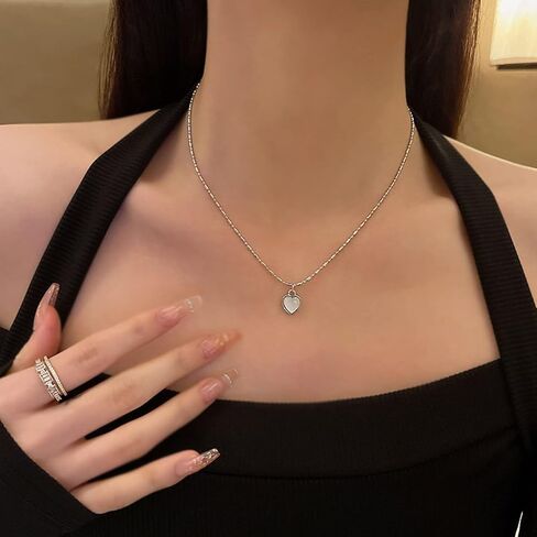 Heart Shaped Necklace Design Personalized Fashion Women's Gift Temperament in Saudi Arabia