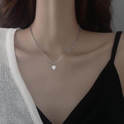 Heart Shaped Necklace Design Personalized Fashion Women's Gift Temperament in Saudi Arabia