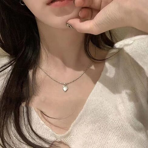 Heart Shaped Necklace Design Personalized Fashion Women's Gift Temperament in Saudi Arabia