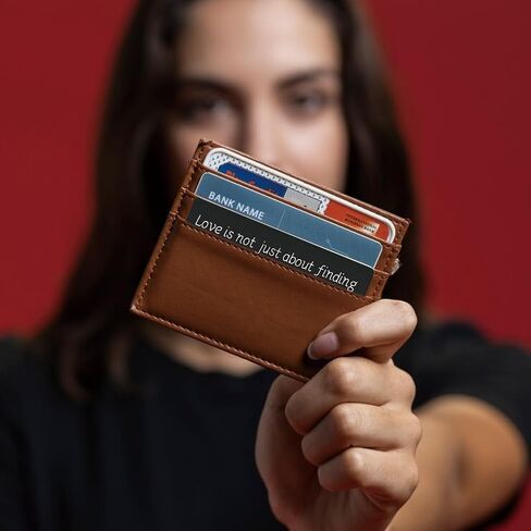 بطاقة محفظة منقوشة من SUPERDANT، اخترت لك محفظة، أدخل بطاقات فولاذية للزوج وصديقه وهدايا الذكرى السنوية المعدنية، ملاحظة حب صغيرة للزوجة والصديقة وهدايا عيد الحب باللون الأسود in Saudi Arabia