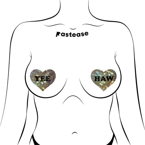 Western Cowboy Pasties - Nipple Covers for Festival, Rave, & Lingerie | Halloween Accessory | Waterproof, Latex Free in Saudi Arabia