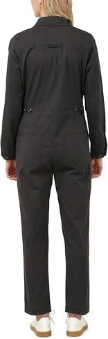 Buffalo David Bitton Women’s Yuna Long-Sleeve Utility Jumpsuit, Grey, X-Small in Saudi Arabia