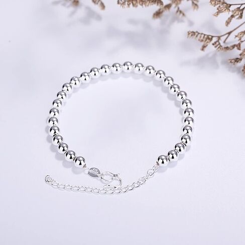 أساور سحر للنساء S925 فضة أساور للنساء قلادة سيدة سحر سلسلة المعصم سوار in Kuwait