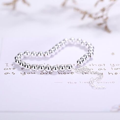 أساور سحر للنساء S925 فضة أساور للنساء قلادة سيدة سحر سلسلة المعصم سوار in Kuwait