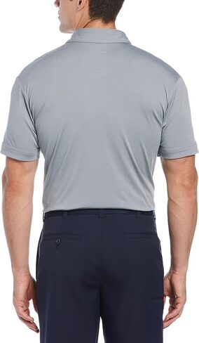 PGA TOUR Men's Soft Textured Golf Polo Shirt in Saudi Arabia