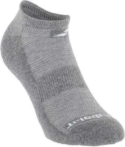 Babolat Invisible Tennis Socks 2 Pair (6.5/8.5 Heather Gray) in Saudi Arabia