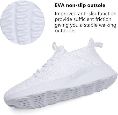 دبليو  واي جي ار كيو بي ان حذاء رياضي خفيف الوزن للمشي والتنس للنساء، حذاء رياضي عصري للتمارين الرياضية وصالة الالعاب الرياضية والجري in Kuwait