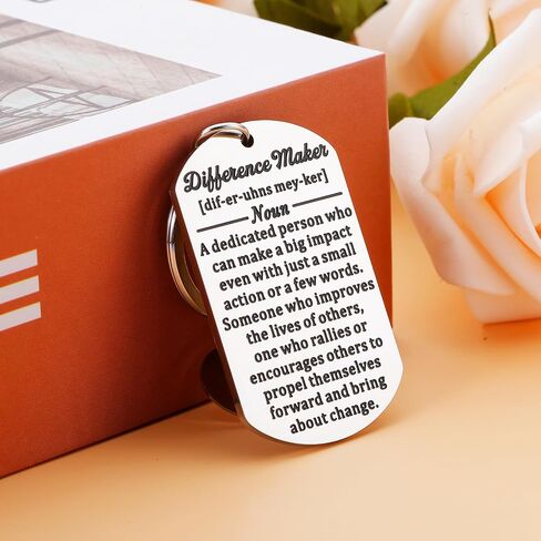 Difference Maker Gifts for Women, Boss Lady Gifts for Boss Day Birthday, Thank You Appreciation Gifts for Teacher Mentor Coach Manager Coworker Mom Boss Leader, Inspirational Gifts for Women Men in Saudi Arabia