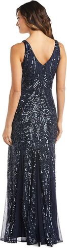 R&M Richards Women's Long Embellished Cocktail Dress in Saudi Arabia