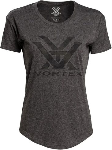 Vortex Women's Lightweight Quick-Dry Sun Protective Outdoor Casual Cotton/Polyster Camo Logo Short Sleeve T-Shirt in Saudi Arabia