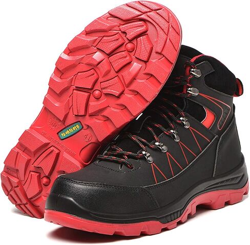 U-lite Steel Toe Safety Slip Resistant Puncture Proof Waterproof Work Shoes for Men Women Indestructible Breathable Lightweight Comfortable Men's Construction in Saudi Arabia