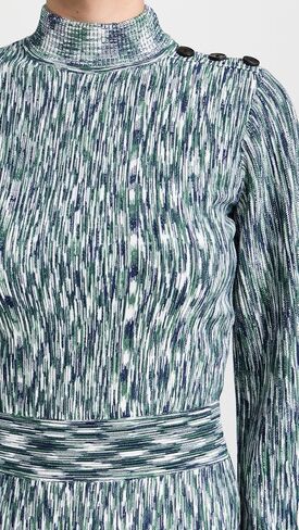 Shoshanna Women's Molly Long Sleeve Melange Knit Dress in Saudi Arabia