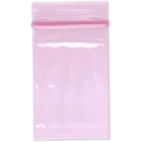 Plymor 2" x 3" (Pack of 200), 4 Mil Heavy Duty Anti-Static Zipper Reclosable Plastic Bags