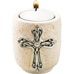Cross Design Cnadle Tea Light