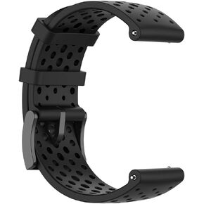 Compatible For Suunto D5 Replacement Band, Replacement Silicone Wrist Band Strap For Suunto D5/ Suunto Spartan Sport Wrist HR Baro/Suunto 9/ Suunto Traverse