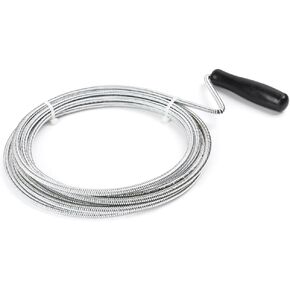 Mallofusa Metal Drain Cleaner and Clog Remover, 10FT long Hair Catcher Cleaning Tool, Sink Dredge Pipeline Cleaner for Bathroom Kitchen Tube Sink Basin