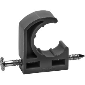 Oatey 33901 Half Clamp with Barbed Nail, 100 in Polybag, 3/4-Inch