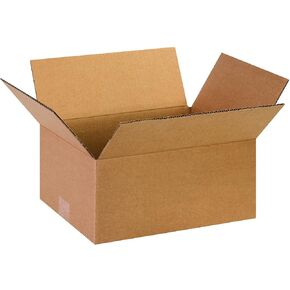 PARTNERS BRAND 13 x 10 x 6 Corrugated Cardboard Boxes, Medium 13"L x 10"W x 6"H, Pack of 25 | Shipping, Packaging, Moving, Storage Box for Home or Business, Strong Wholesale Bulk Boxes