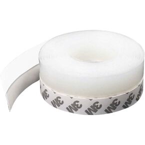 Door Strip Bottom, House and Glass Shower Door Seal Strip Weather Stripping for Side of Door and Window,1.37in x 16.4ft