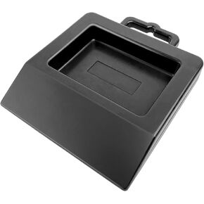 Pallet Jack Heavy Duty Wheels Chock for Truck, Durable Black Pallet Jack Stopper, 14.2" Length x 11.8" Width x 2" Height, 1 Pack