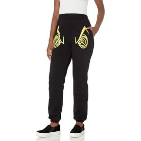 Disney Women's Villains X Heidi Klum Cruella Swirl Eyes Sweatpants