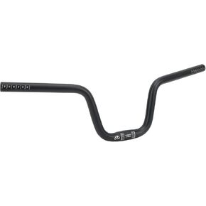 Handlebar, Aluminum Alloy High Strength Bike Riser Handlebar 25.4mm Diameter Black for Cycling(Lift 160mm / 6.3in) in Kuwait