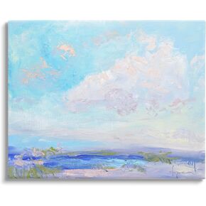 Stupell Industries Cloudy Impressionist Nature Landscape Canvas Wall Art, Design by Dorothy Fagan